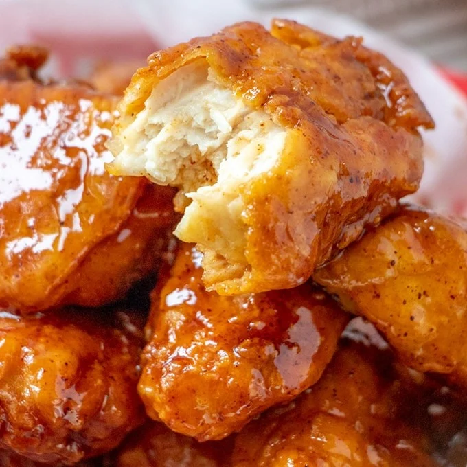 Boneless sweet chicken wings