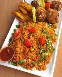 •Gari Fortor, Plantain and Red Fish .	GHS 140
