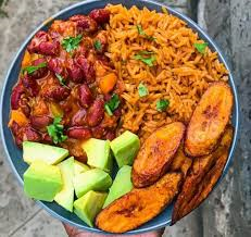 •Red Fish in Beans Stew	GHS 125 (With a side of Plain rice/ Boiled yam/ Boiled plantain/potato)